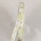 The Ribbon People Set of 2 Cream White and Green Woven Craft Ribbon 0.25" x 54 Yards
